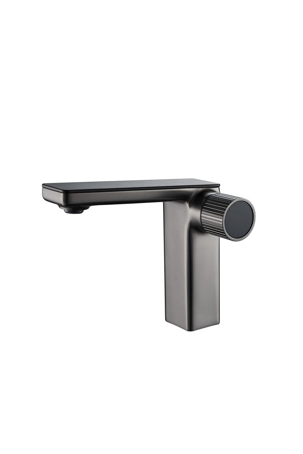Gunmetal brass faucet body with ceramic cartridge,marble with digital display