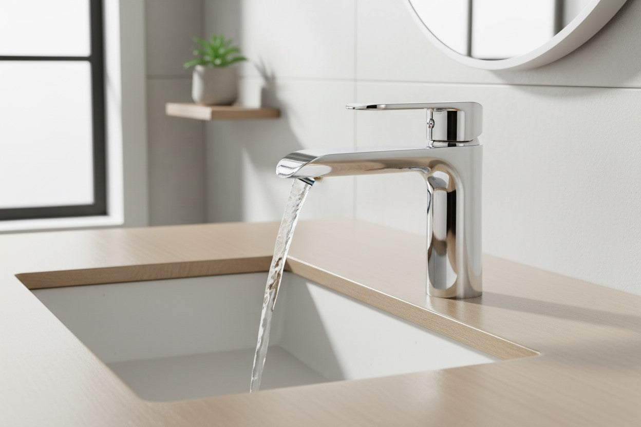 Single Handle Lavatory, Chrome