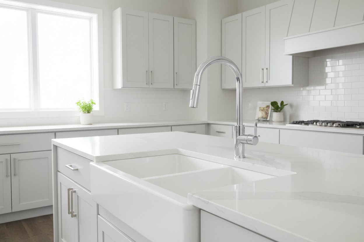 Single Handle Pull Down Kitchen Faucet