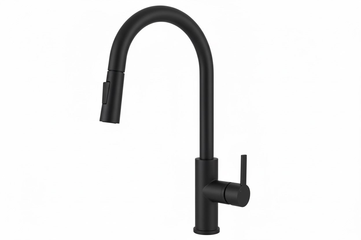 Single Handle Pull Down Kitchen Faucet